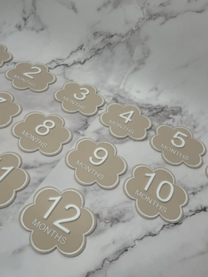 Baby Milestone Plaques